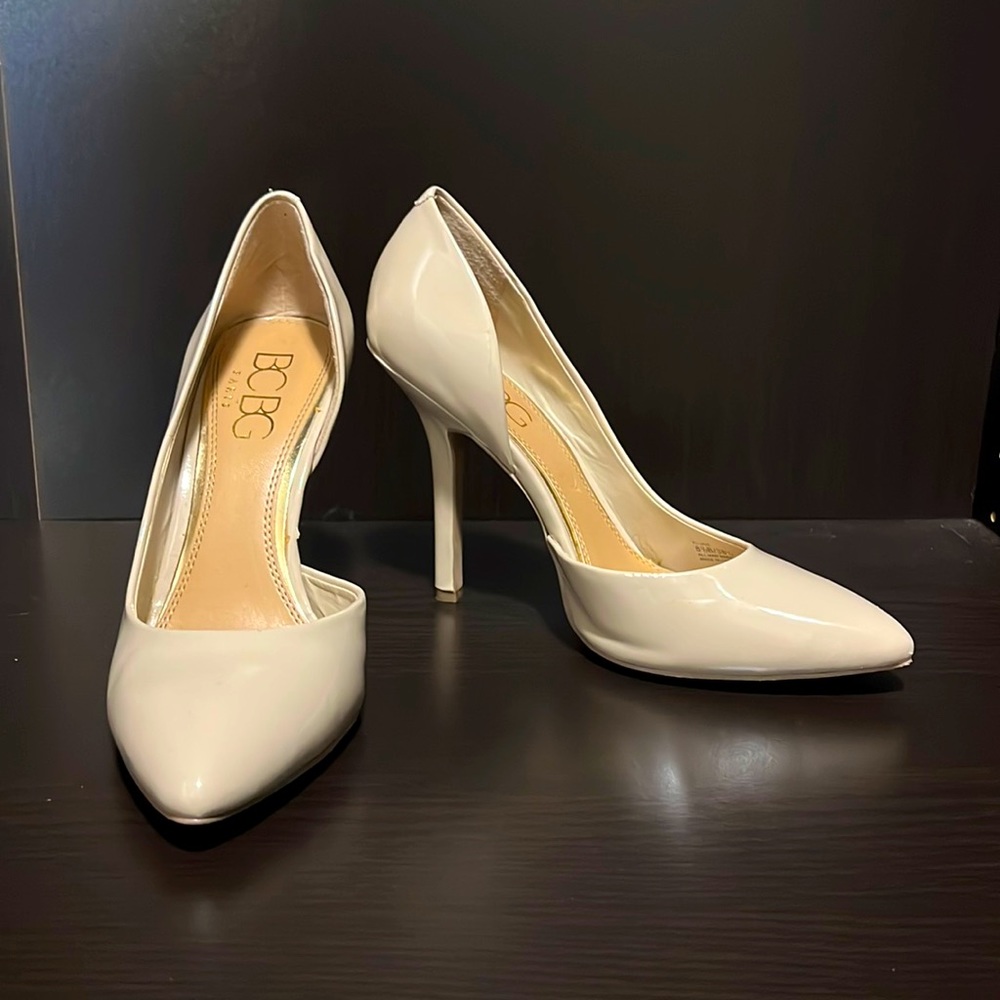Nude heels, size 8.5